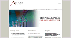 Desktop Screenshot of amicuscp.com